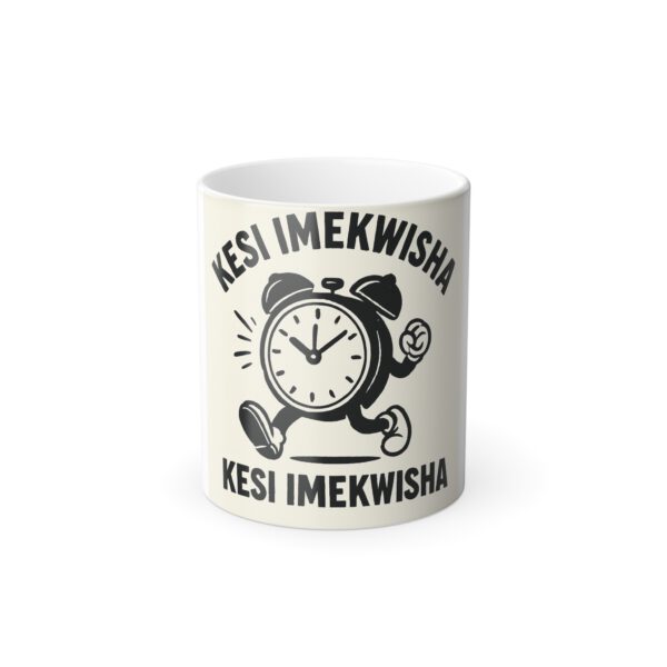 Kesi Time Color Morphing Mug - 11oz Inspirational Coffee Cup