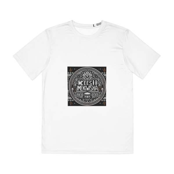 Men's Polyester Tee - 'Kesi Imekwishha' Graphic Tee for Casual Comfort