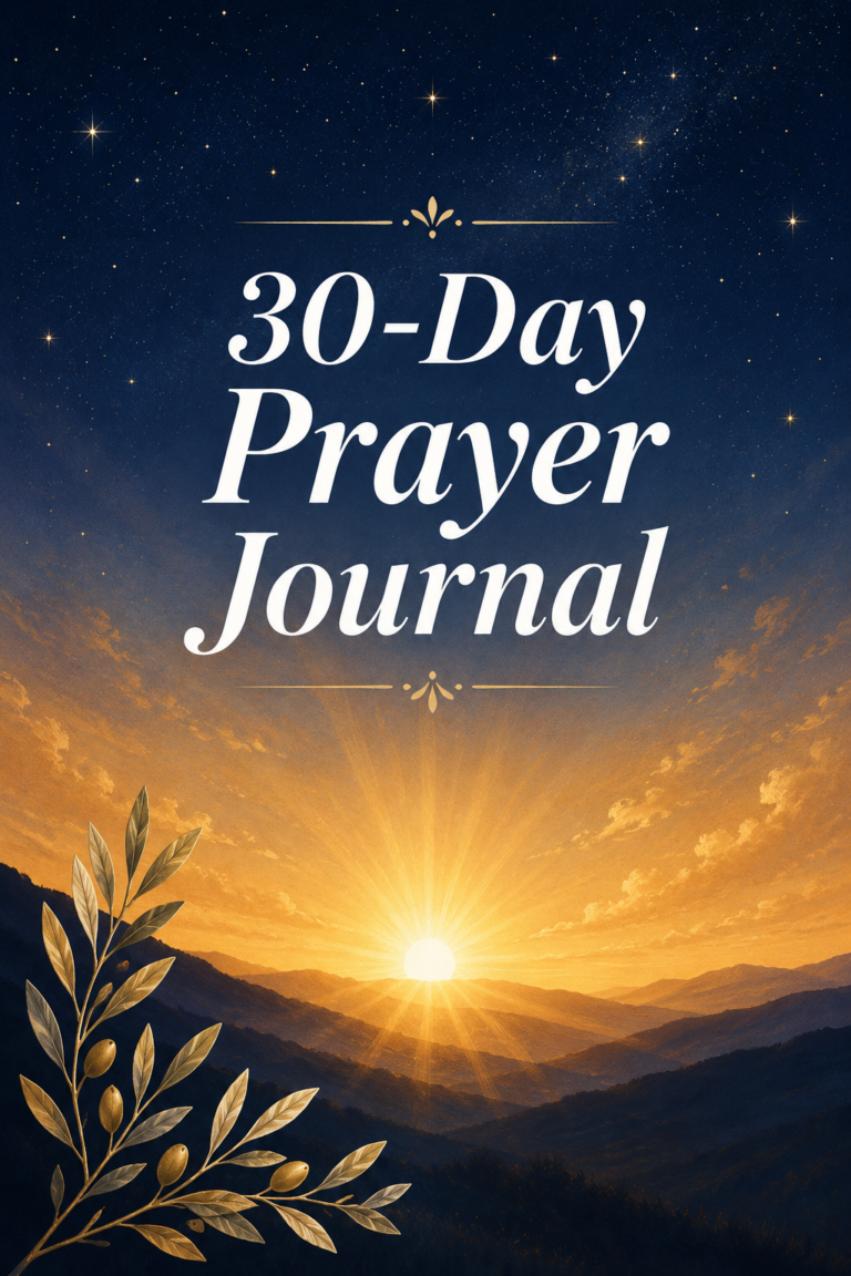 30-Day Prayer Journal PDF