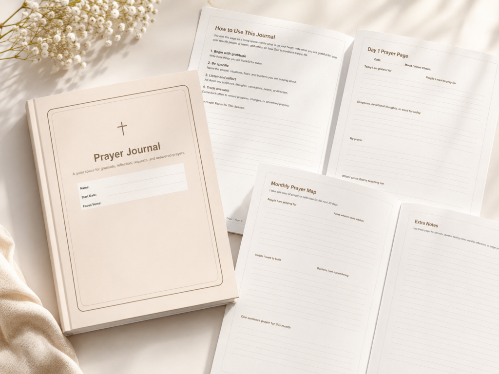 Prayer Journal PDF