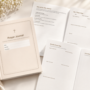 prayer journal pdf