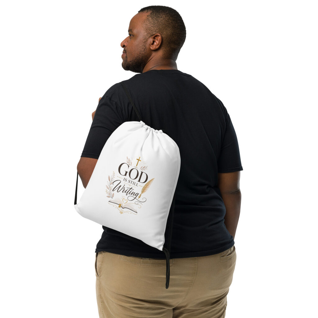 Faith Tote Bag — God Is Still Writing