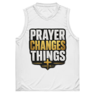 recycled unisex basketball jersey
